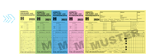 Härtl GesnbR – Arbeitskarten Urlaubskarten Krankenkarten